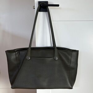 Dark Olive Tote Bag